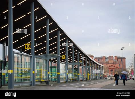 Liverpool ONE Bus Station Stock Photo - Alamy