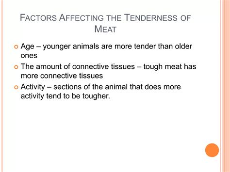 Methods of cooking meat and offal | PPT