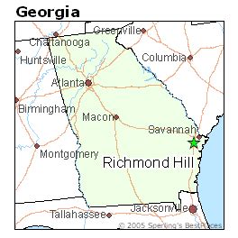 Best Places to Live in Richmond Hill, Georgia