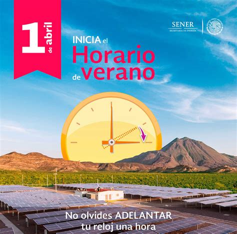 El domingo 1 de abril inicia el Horario de Verano 2018