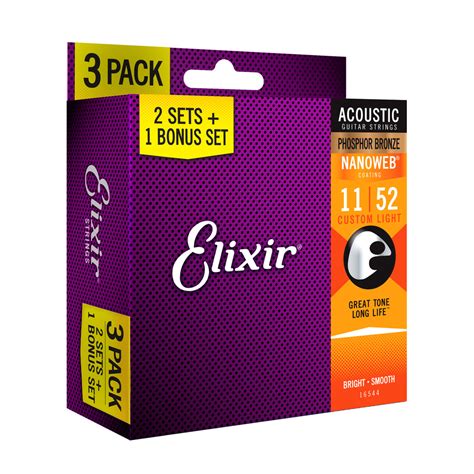 Elixir Bonus Packs – Motor City Guitar