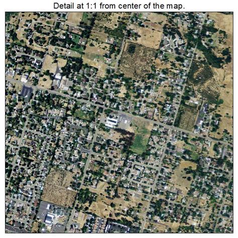 Aerial Photography Map of Orangevale, CA California