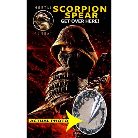 MORTAL KOMBAT SCORPION SPEAR | Shopee Philippines