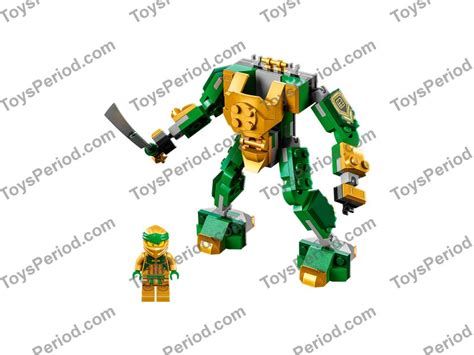 LEGO 71781 Lloyd's Mech Battle EVO Set Parts Inventory and Instructions - LEGO Reference Guide