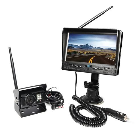 Rear View Safety Wireless Backup Camera & Dual Screen System | Camping ...