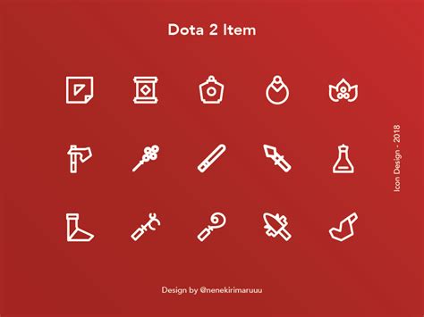 Dota 2 Items - Freebies Icon by Muthi Ibadurrahman on Dribbble