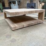 Floating Oak Coffee Table | Modern Cantilever Living Room Table