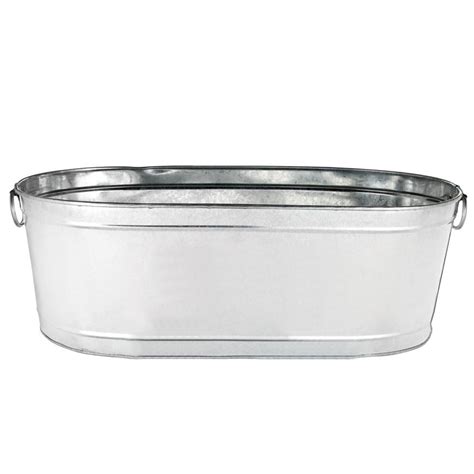 Ice Tub Galvanized – Sterling Party Rentals