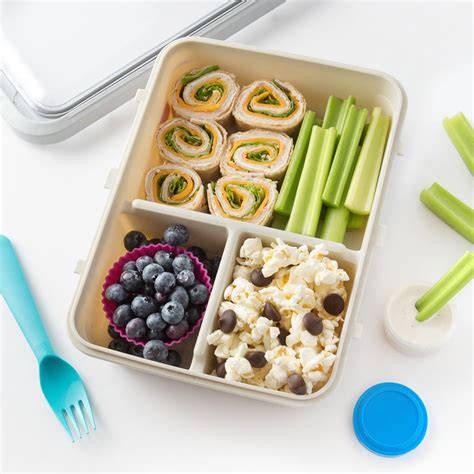 Turkey & Cheese Pinwheels Bento Lunch Recipe - EatingWell