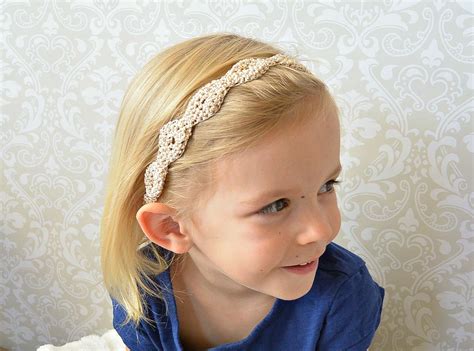 "Provence Gold Fleck Headband" - Crochet Headband Pattern – Mama In A ...