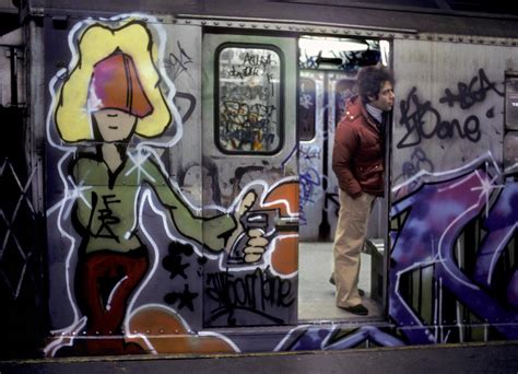 NYC Subway Train, 1970s : Graffiti