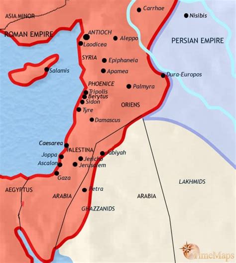 Ancient Damascus Map