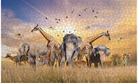 Up To 73% Off on 500 Piece Jigsaw Puzzle For A... | Groupon Goods