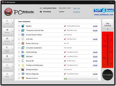 Optimize your computer performance using PC Win Booster.