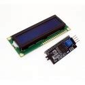 LCD Display 1602 blue + i2c adapter - ARDUSHOP