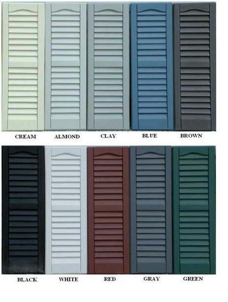 7 Best Vinyl Shutter Colour Choices - Kremer Blinds