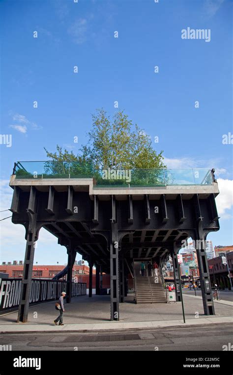 The High LIne Park, Chelsea, Manhattan, New York, USA Stock Photo - Alamy