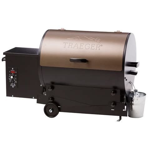 Traeger Grills Tailgater 20 Portable Wood Pellet Grill and Smoker ...