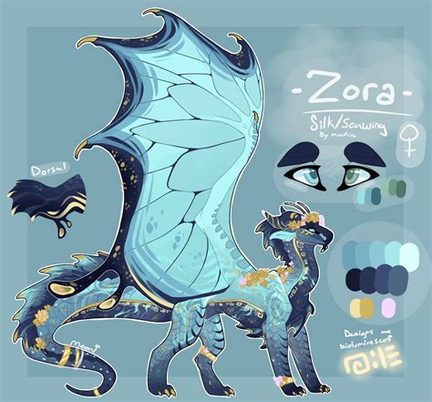 Zora :COM: by Moonfiire in 2022 | Wings of fire dragons, Wings of fire, Creature drawings