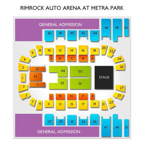 Metra Park Seating Chart