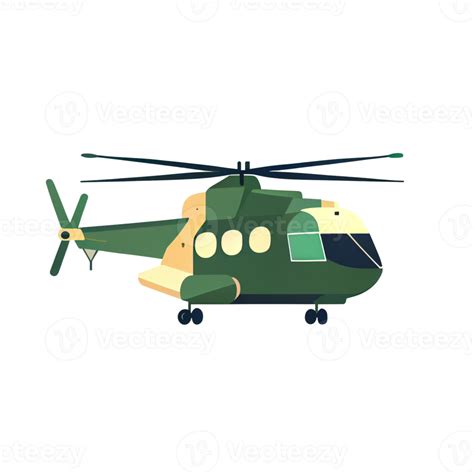 Free Modern flat design of Transport public transportable helicopter ...