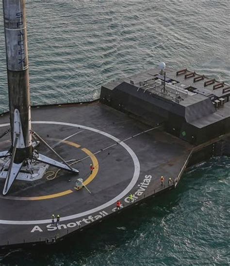 SpaceX: Elon Musk shares photo of drone ship that enables more missions