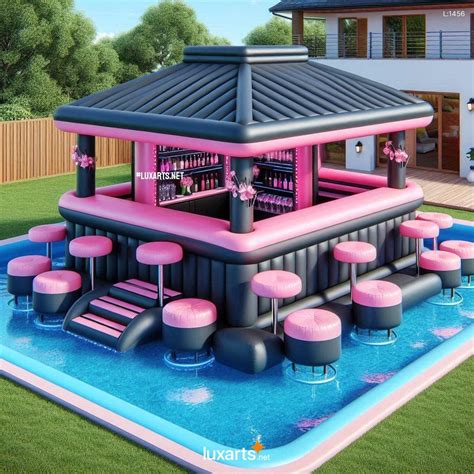 Inflatable Bar Pools: Creative & Portable Pool Bars for Your Party - LuxArts