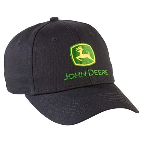 John Deere Black NRLD Structured Hat/Cap - LP69225 - Walmart.com ...