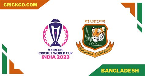 Bangladesh Cricket Team World Cup Schedule 2023: Fixtures, Dates, and ...