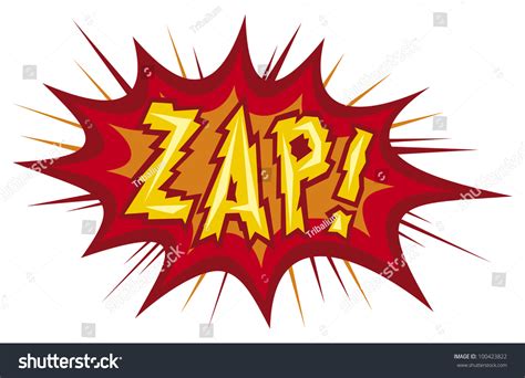 Zap - Comic Book Design Stock Photo 100423822 : Shutterstock