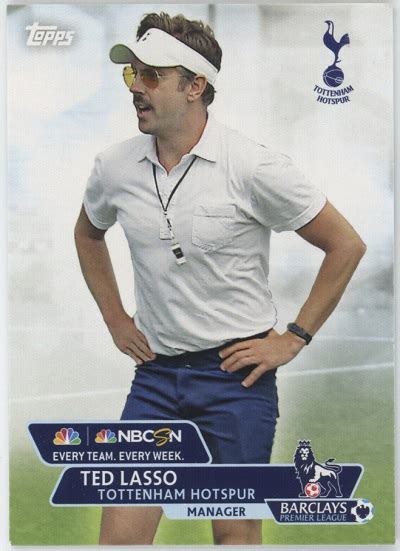 Card of the Day: Ted Lasso 2014 Topps NBCSN Premier League Team | Sports Card Info