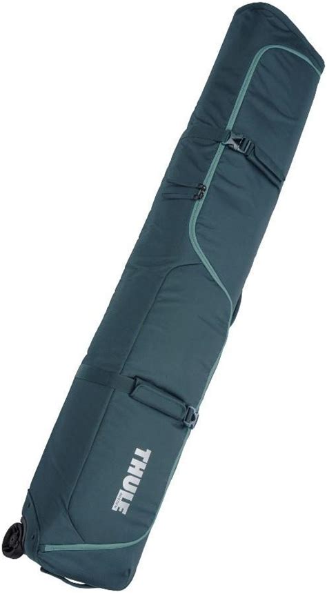 Thule Roundtrip Ski Roller Double Ski Bag Wheeled, 192cm Dark Slate