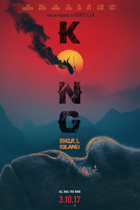 KONG: SKULL ISLAND Gets Three Stunning Final Posters & Four Colorful International Posters