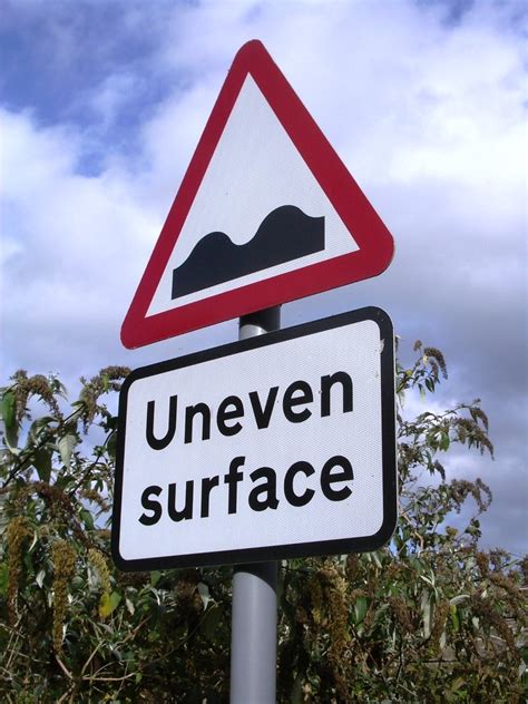 Free Uneven Surface road sign Stock Photo - FreeImages.com