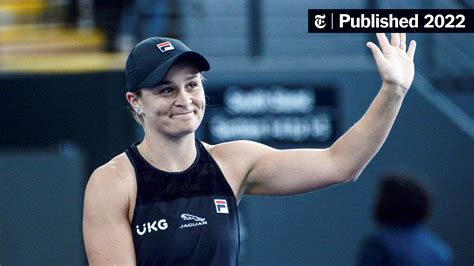 No. 1 Ashleigh Barty, Just 25, Retiring From Tennis - The New York Times