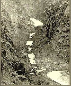 1932 Colorado River Diverted, during construction of the Hoover Dam ...