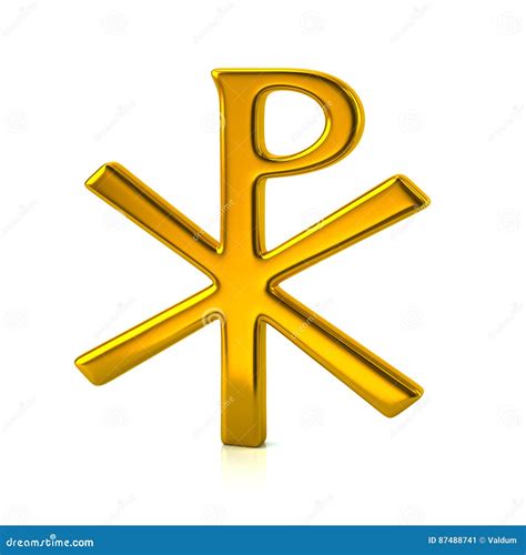 Chi Rho Christian Symbol Vintage Background Vector Illustration | CartoonDealer.com #133267156