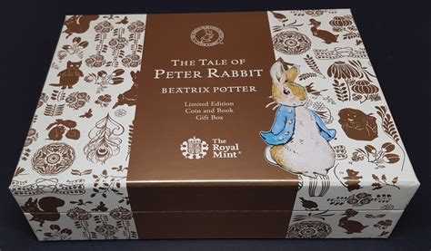 2017 Peter Rabbit Gold 50p Set – M J Hughes Coins