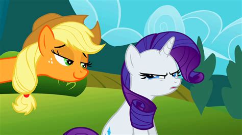 Image - Rarity mad Applejack smirking S2E2.png - My Little Pony ...