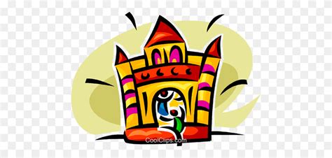 Fun House Royalty Free Vector Clip Art Illustration - Clipart Fun - FlyClipart