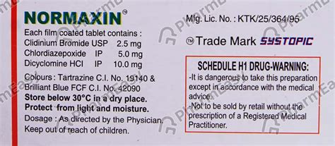 Normaxin Tablet: Uses, Side Effects, Price & Dosage | PharmEasy