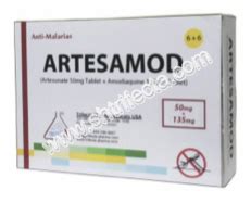 Amodiaquine/ Artesunate tablets 300mg/100mg - Shanghai Trifecta Pharma Co. Ltd