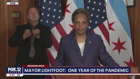 Mayor Lightfoot: One year of the pandemic - YouTube