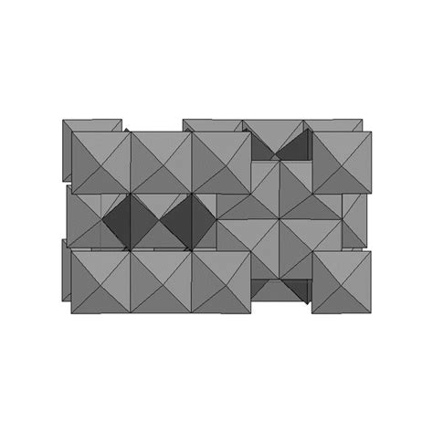 Polyhedral representation of the crystal structure of ringwoodite ...