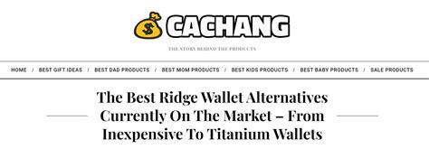 What Are the Best Ridge Wallet Alternatives? : OrcaFree.org