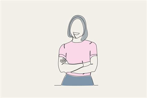 Color illustration of a woman laughing 27249606 Vector Art at Vecteezy