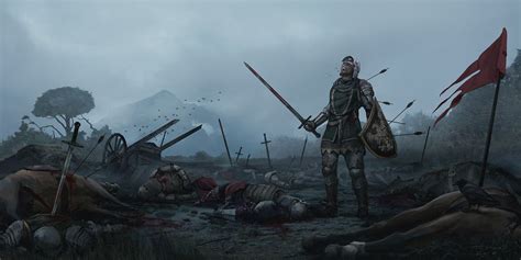 ArtStation - Lone Survivor, TJ Foo | Dark fantasy art, Fantasy battle, Fantasy artwork