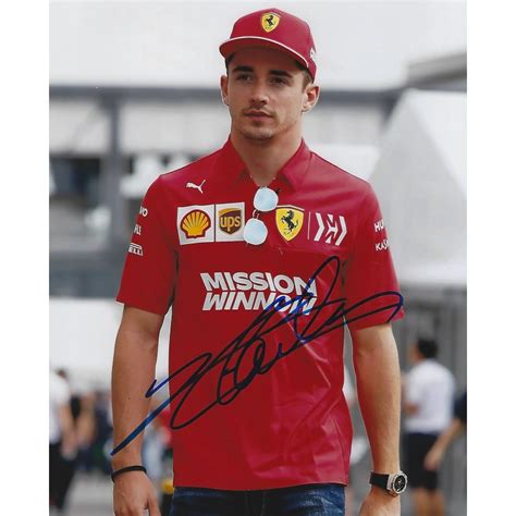 Charles LECLERC autograph