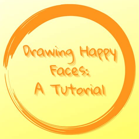 How to Draw a Happy Face - FeltMagnet