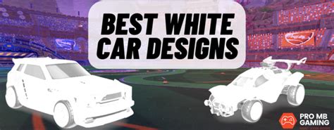 7 All White Car Designs in Rocket League | Pro MB Gaming